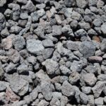 Image of dark midnight lava rocks