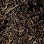 Example of shredded brown mulch 